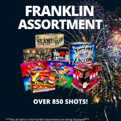 Franklin Fireworks Assortment Firework