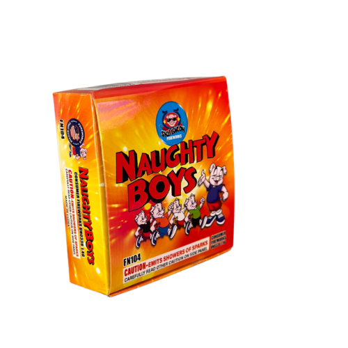 Naughty Boys Fountain – Intense Crackling, No Debris