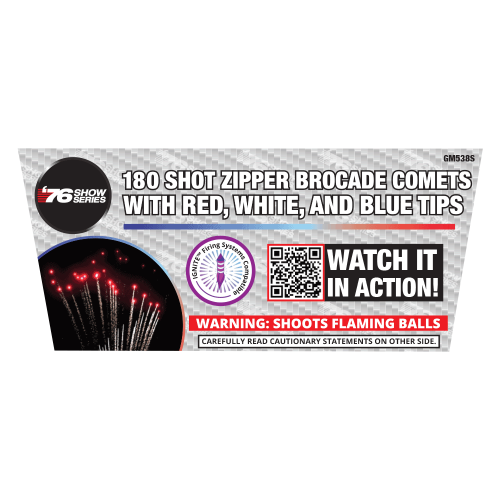 ダブルフィーチャー　銀幕foil セット 180s-Z-Brocade-Comets-w-RWB-Tips-8sec