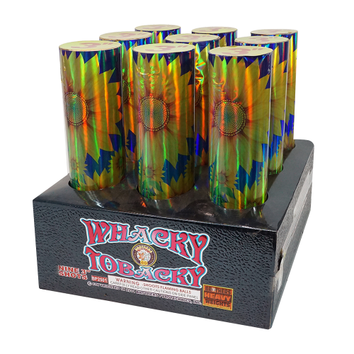 Whacky Tobacky – Brocade with Pink Glitter Pistils