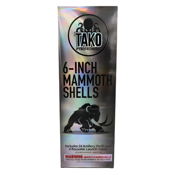 6in Mammoth Shells