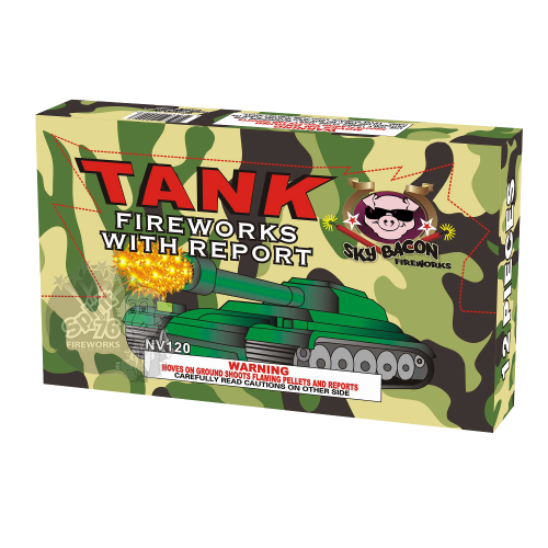 Tank Fireworks w/ Report