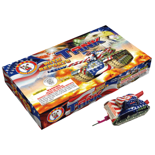 Tank Fireworks w/ Report Winda Fireworks Spirit of 76