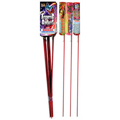 Assorted Rockets - Mighty Max Fireworks | Spirit of 76