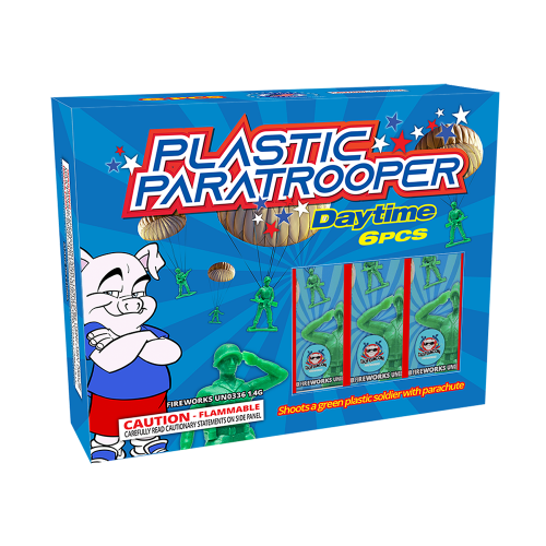 Plastic Paratrooper (Daytime)