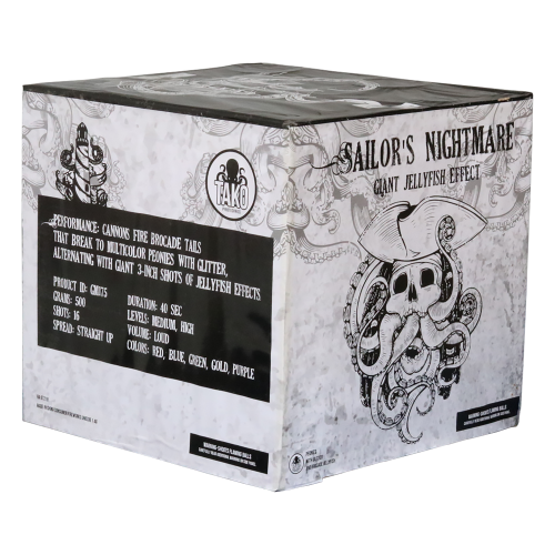 GM175 Sailor's Nightmare – Brocade & Jellyfish 3-Inch Shots